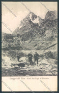 Cuneo Monviso Lago Fiorenza cartolina ZB2230 – fronte