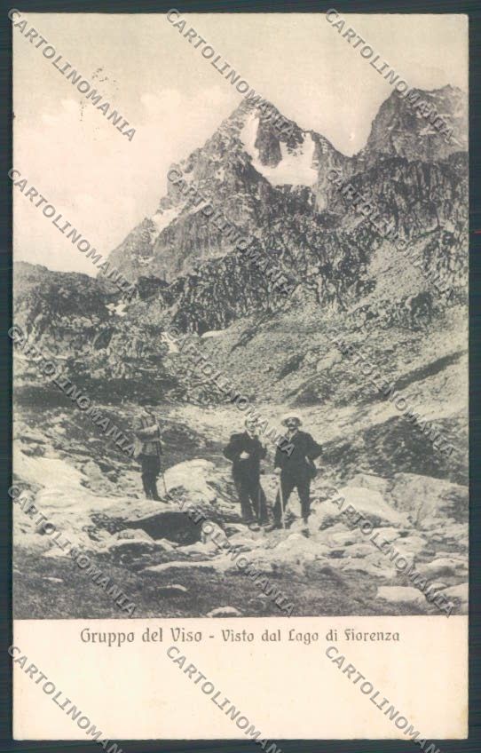 Cuneo Monviso Lago Fiorenza cartolina ZB2230 – fronte