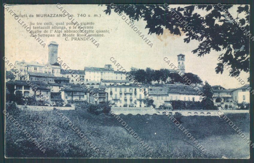 Cuneo Murazzano cartolina ZB2234 – fronte