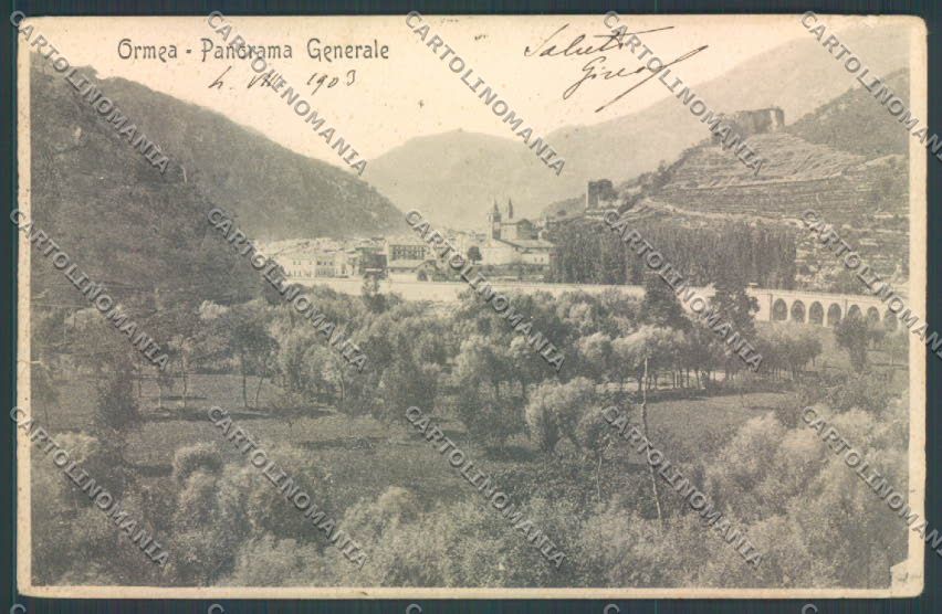 Cuneo Ormea PIEGHINE STRAPPINO cartolina ZB2246 – fronte
