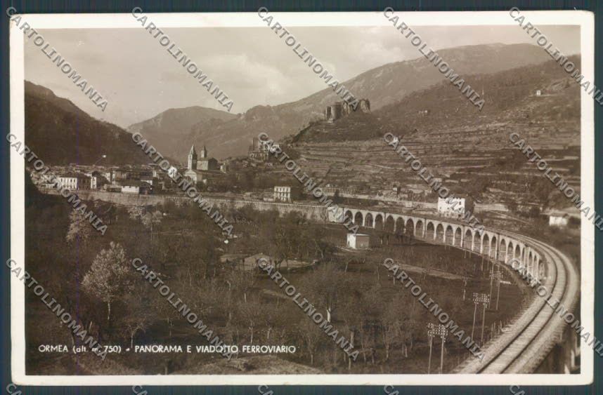 Cuneo Ormea Ferrovia Foto cartolina ZB2247 – fronte