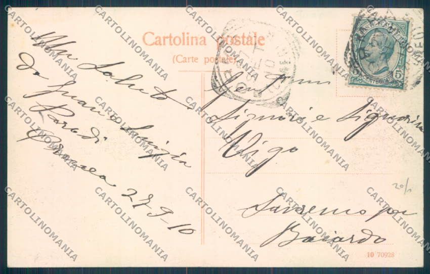 Cuneo Ormea cartolina ZB2249 – retro