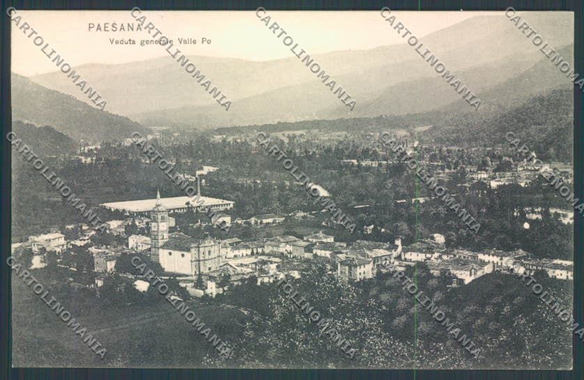 Cuneo Paesana cartolina ZB2253 – fronte