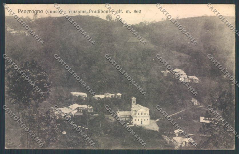Cuneo Peveragno cartolina ZB2260 – fronte