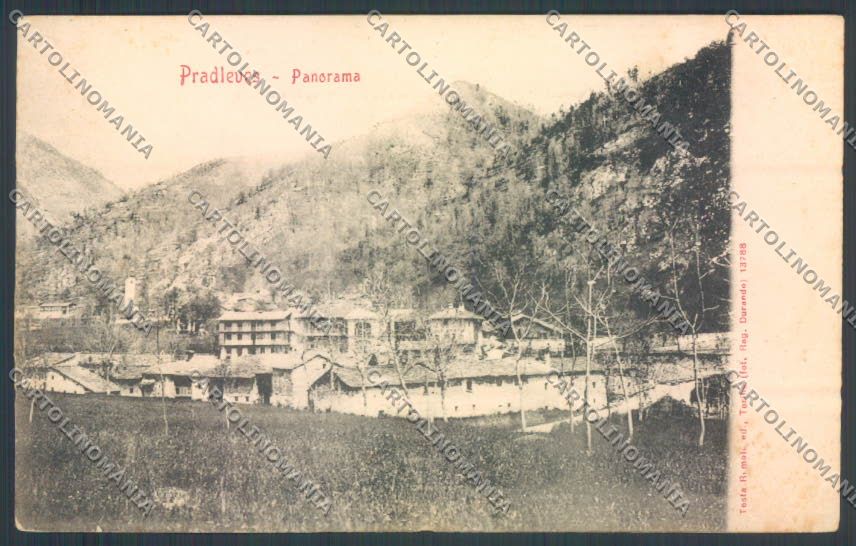 Cuneo Pradleves cartolina ZB2276 – fronte