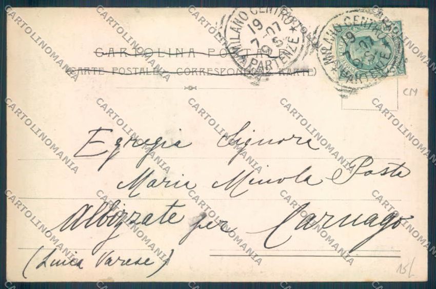 Cuneo Pradleves cartolina ZB2278 – retro