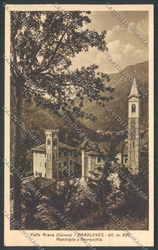 Cuneo Pradleves cartolina ZB2279 – fronte