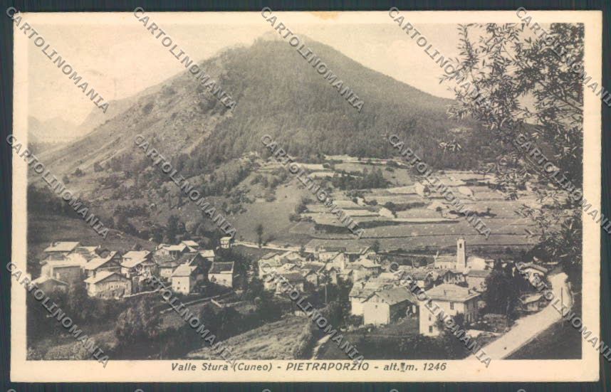 Cuneo Pietraporzio ABRASA cartolina ZB2286 – fronte