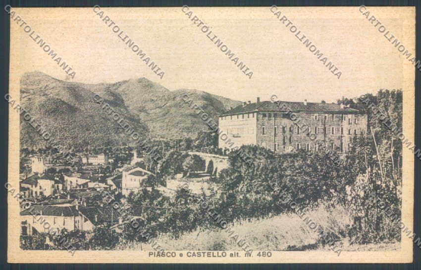 Cuneo Piasco cartolina ZB2290 – fronte
