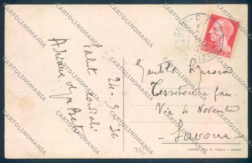 Cuneo Pietraporzio cartolina ZB2291 – retro