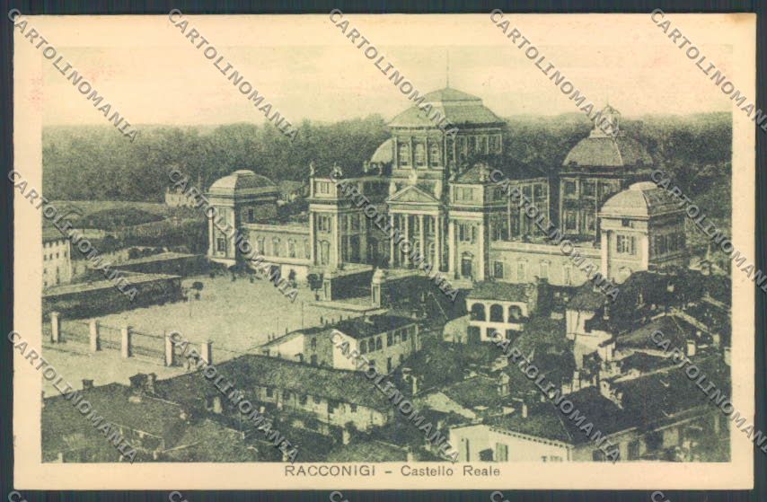 Cuneo Racconigi cartolina ZB2303 – fronte