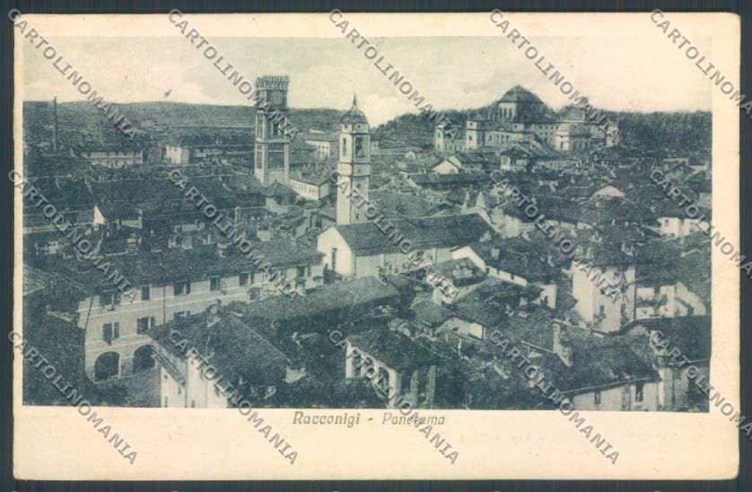Cuneo Racconigi cartolina ZB2305 – fronte