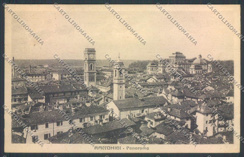 Cuneo Racconigi cartolina ZB2307 – fronte