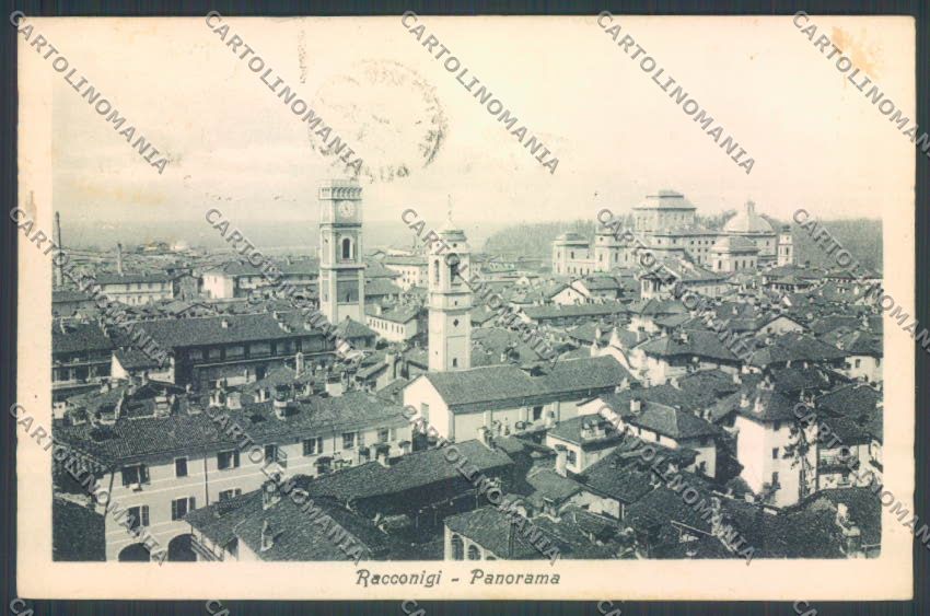 Cuneo Racconigi cartolina ZB2308 – fronte