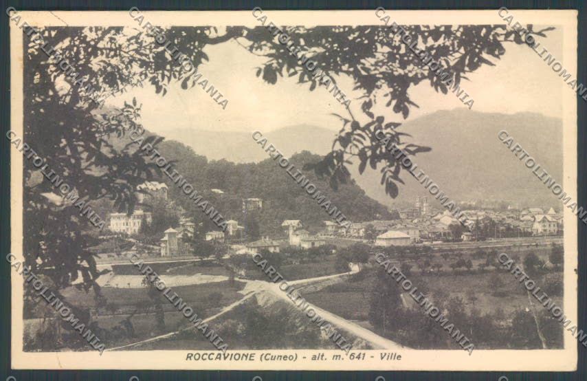 Cuneo Roccavione cartolina ZB2314 – fronte