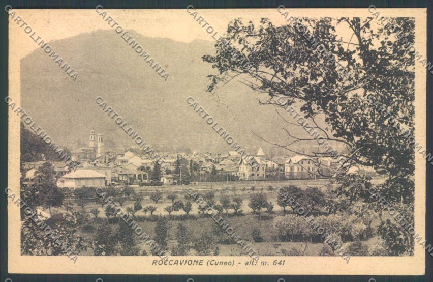 Cuneo Roccavione cartolina ZB2315 – fronte