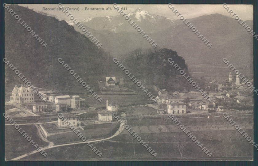 Cuneo Roccavione cartolina ZB2316 – fronte
