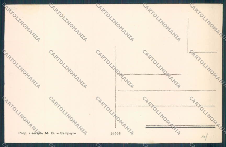 Cuneo Sampeyre cartolina ZB2344 – retro