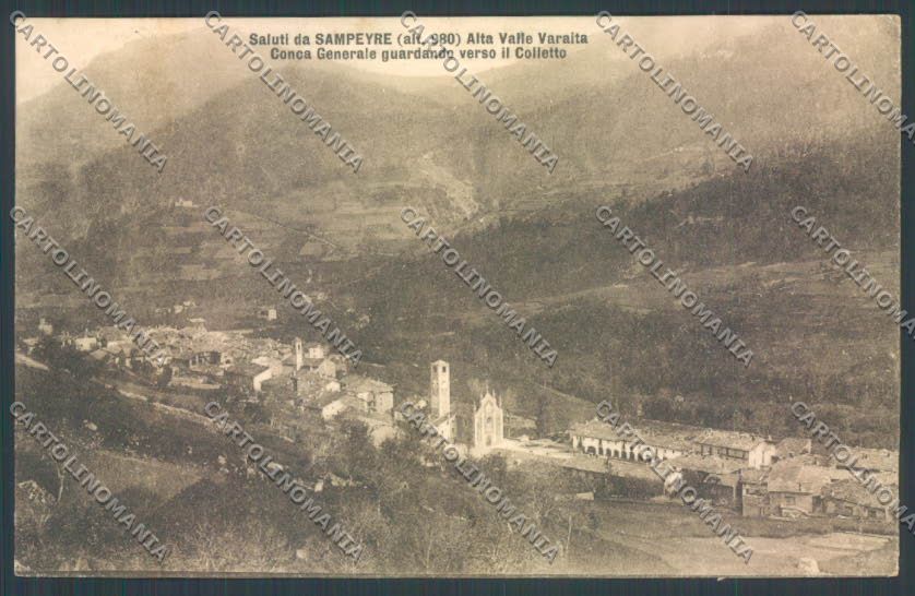 Cuneo Sampeyre cartolina ZB2347 – fronte