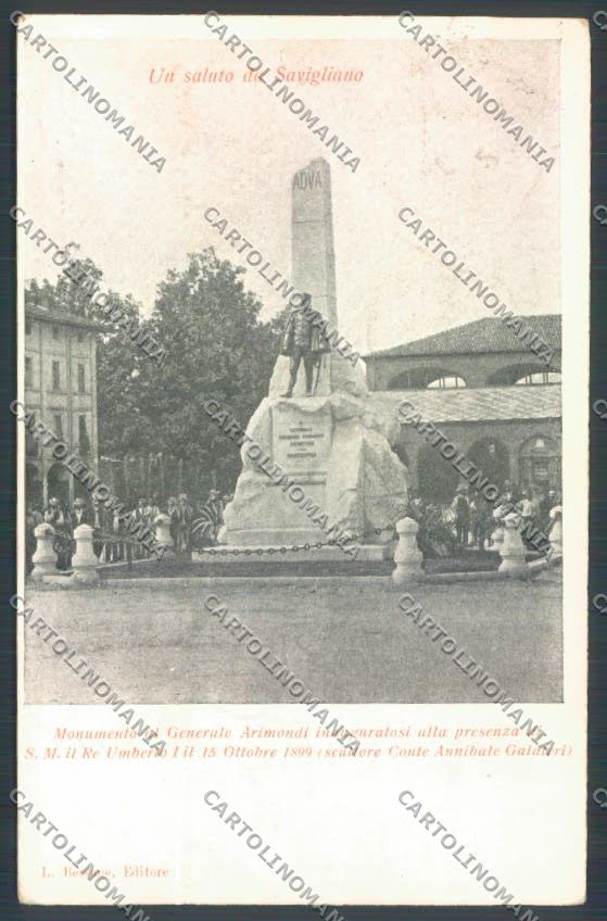 Cuneo Savigliano cartolina ZB2369 – fronte