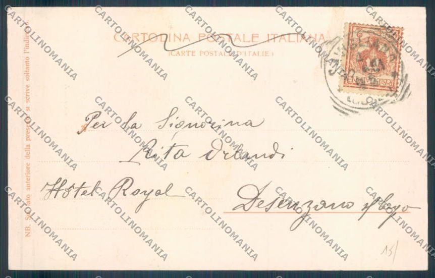 Cuneo Savigliano cartolina ZB2371 – retro