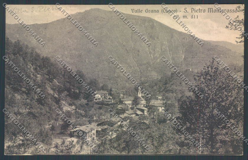 Cuneo Monterosso Grana San Pietro cartolina ZB2392 – fronte