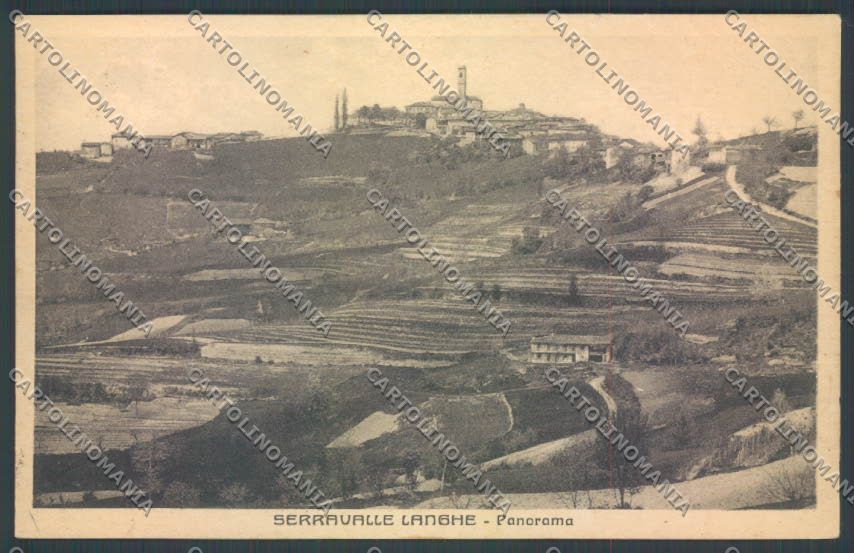 Cuneo Serravalle Langhe STRAPPINI cartolina ZB2394 – fronte