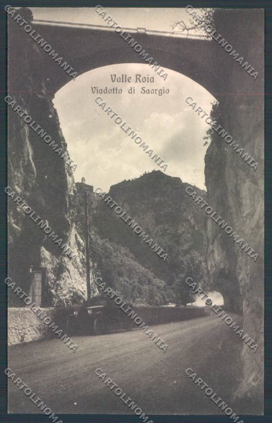 Cuneo Val Roia Saorgio cartolina ZB2398 – fronte