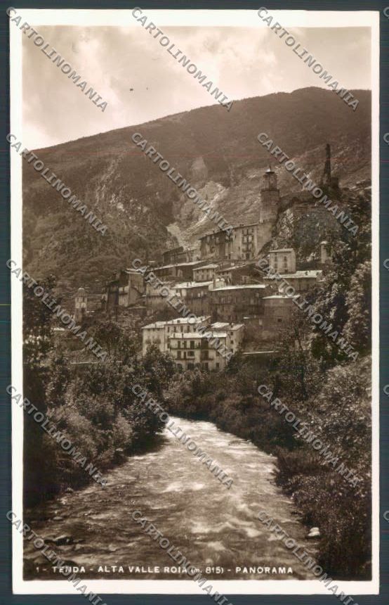 Cuneo Tenda Foto cartolina ZB2401 – fronte