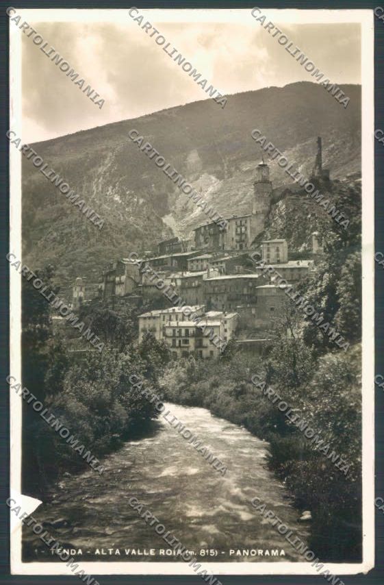 Cuneo Tenda ABRASA Foto cartolina ZB2402 – fronte