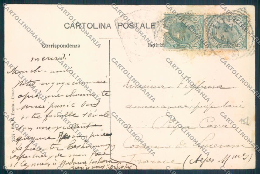 Cuneo Vinadio cartolina ZB2415 – retro