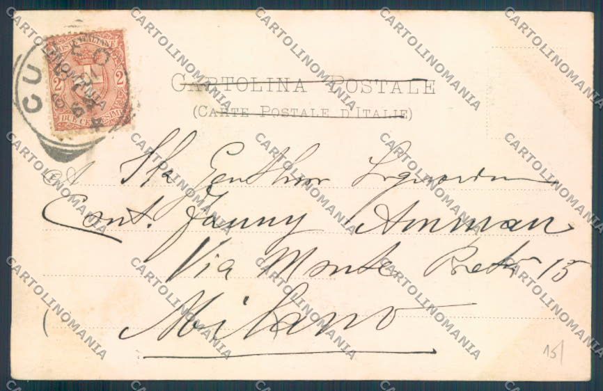 Cuneo Vinadio cartolina ZB2418 – retro