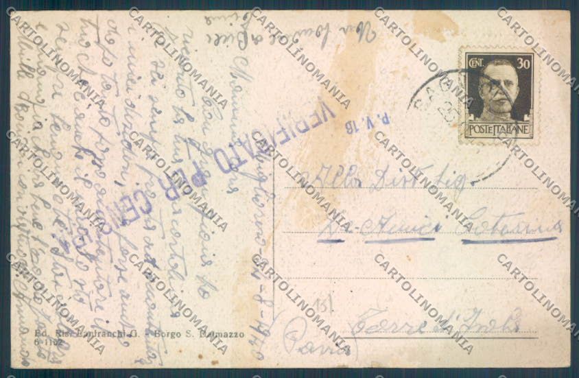Cuneo Vinadio cartolina ZB2420 – retro