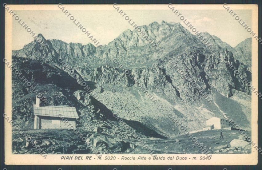 Cuneo Pian del Re PIEGA cartolina ZB2440 – fronte