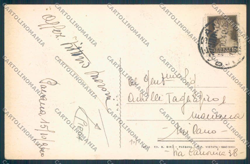 Cuneo Pian del Re PIEGA cartolina ZB2440 – retro
