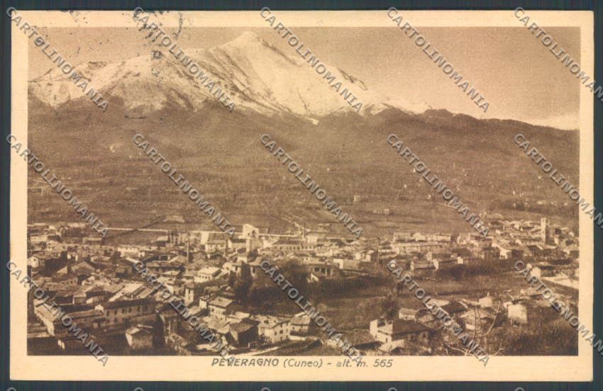 Cuneo Peveragno cartolina ZB2441 – fronte