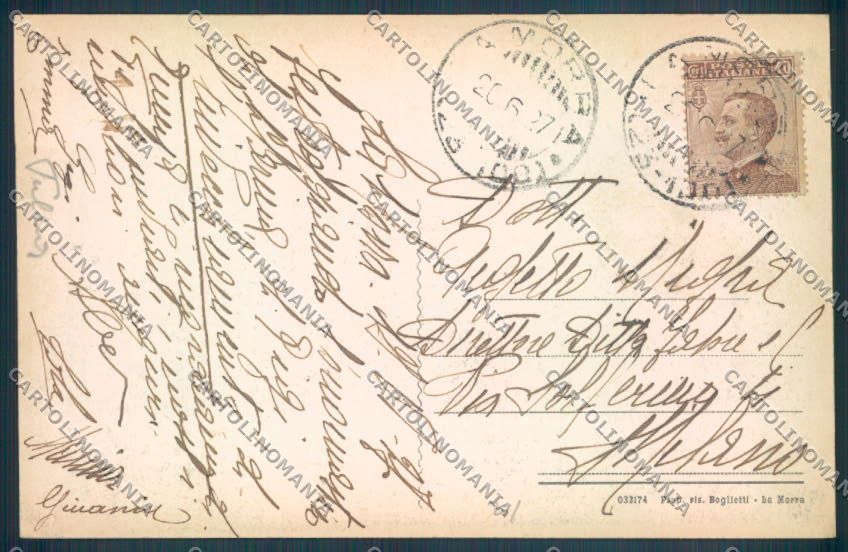 Cuneo La Morra cartolina ZB2463 – retro