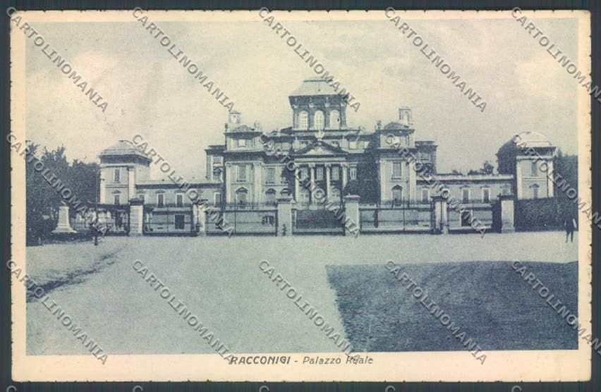 Cuneo Racconigi PIEGA cartolina ZB2474 – fronte