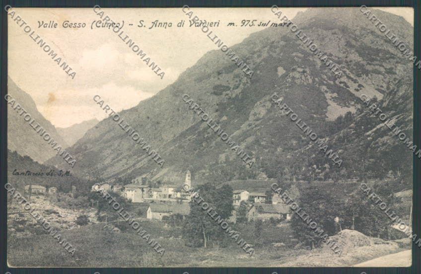 Cuneo Valle Gesso cartolina ZB2485 – fronte