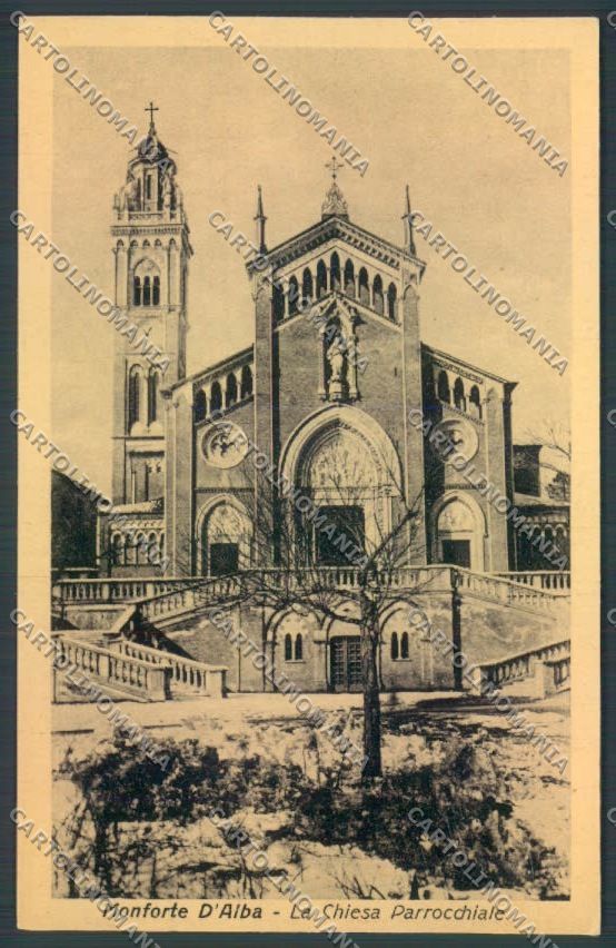 Cuneo Monforte d'Alba cartolina ZB2500 – fronte