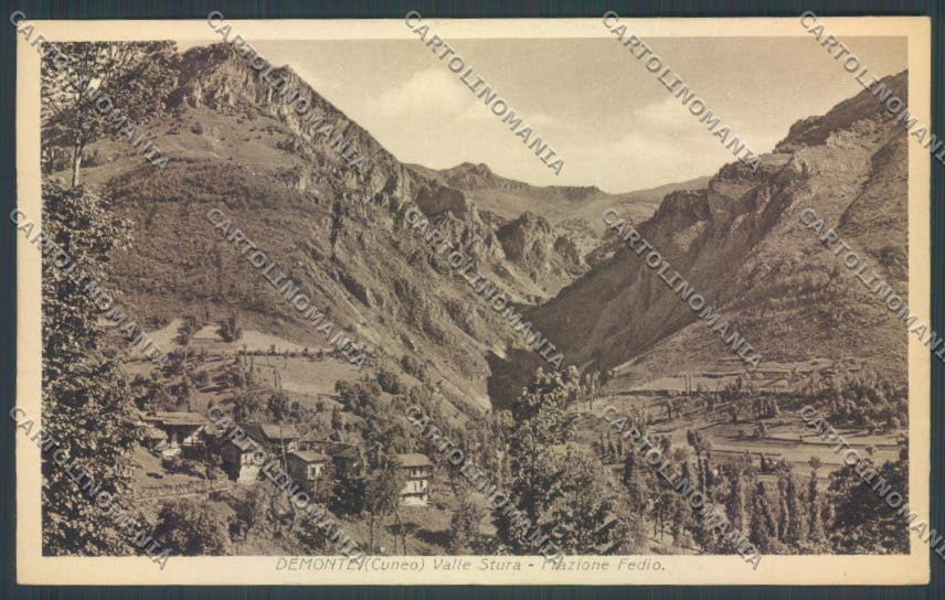 Cuneo Demonte cartolina ZB2519 – fronte