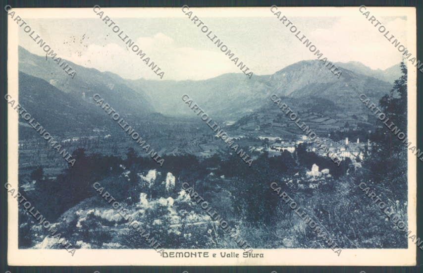 Cuneo Demonte cartolina ZB2523 – fronte