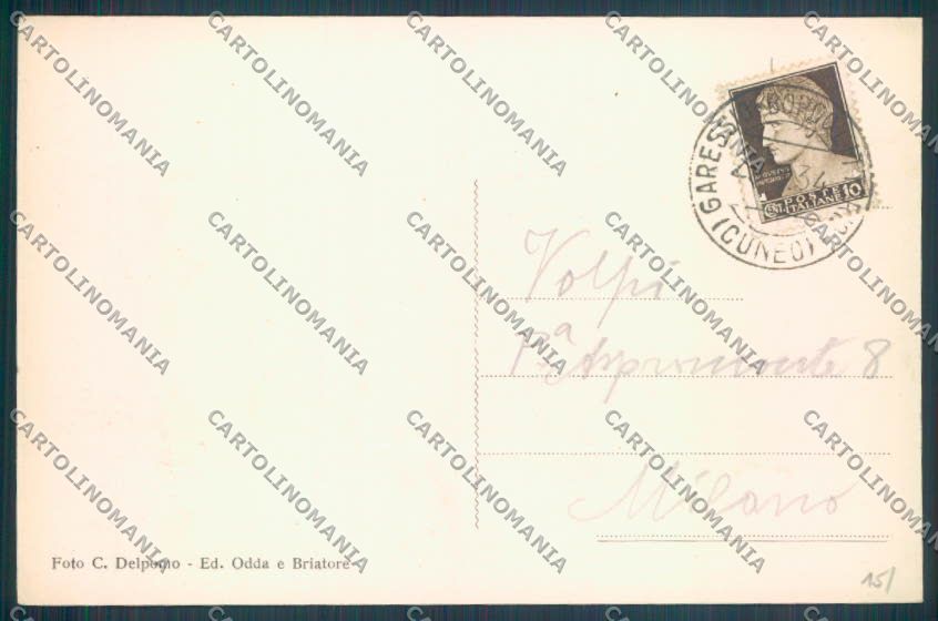 Cuneo Garessio cartolina ZB2528 – retro