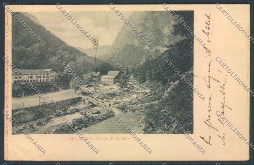 Cuneo Valdieri PIEGHE cartolina ZB2532 – fronte
