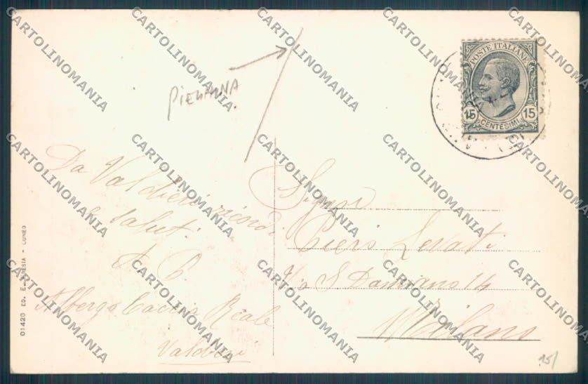 Cuneo Valdieri PIEGHINA cartolina ZB2534 – retro