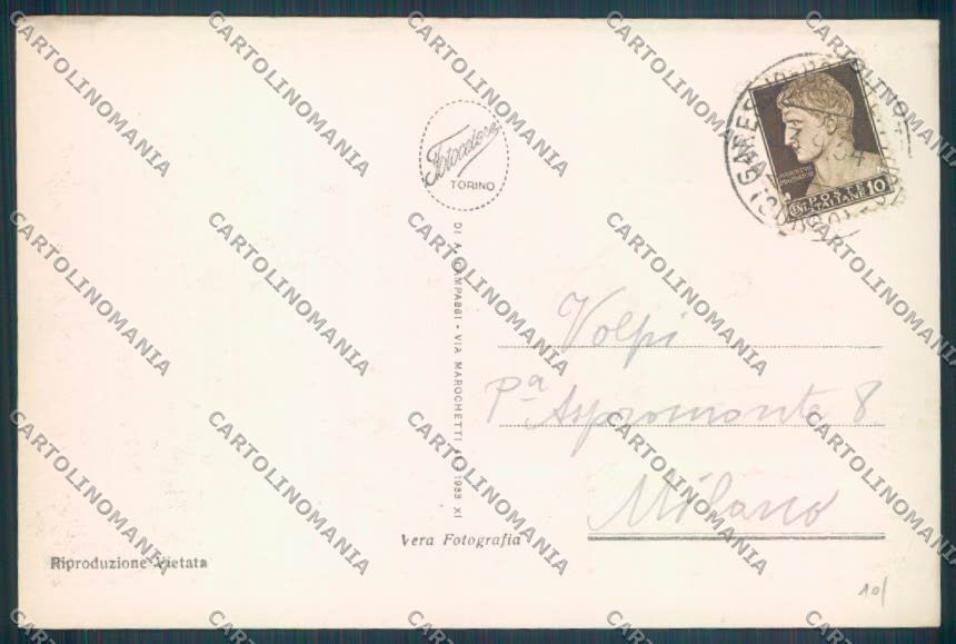 Cuneo Garessio Foto cartolina ZB2547 – retro