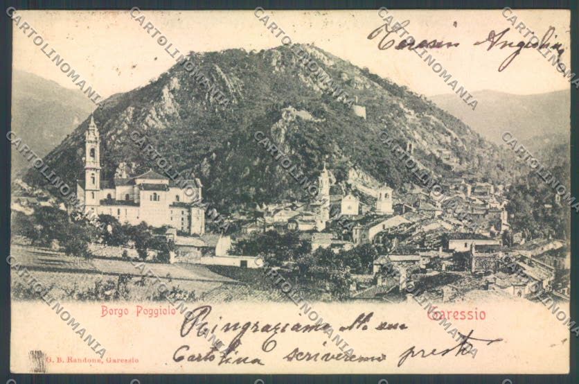 Cuneo Garessio STRAPPINO cartolina ZB2558 – fronte