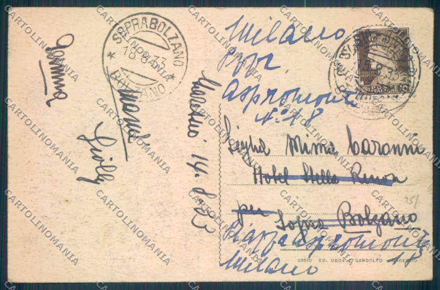 Cuneo Garessio cartolina ZB2562 – retro