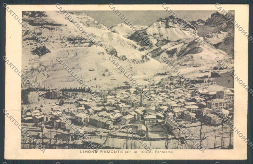 Cuneo Limone Piemonte Nevicata cartolina ZB2570 – fronte