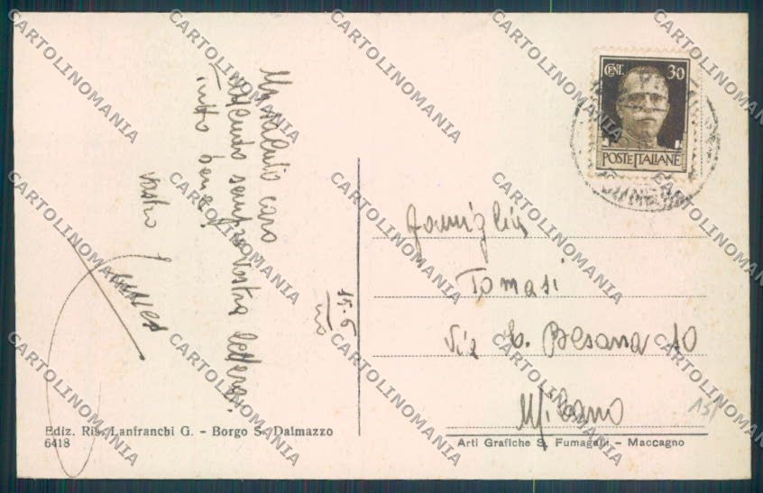 Cuneo Limone Piemonte cartolina ZB2572 – retro
